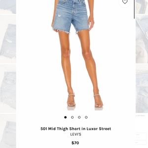 Levi’s Mid-thigh Short size 26